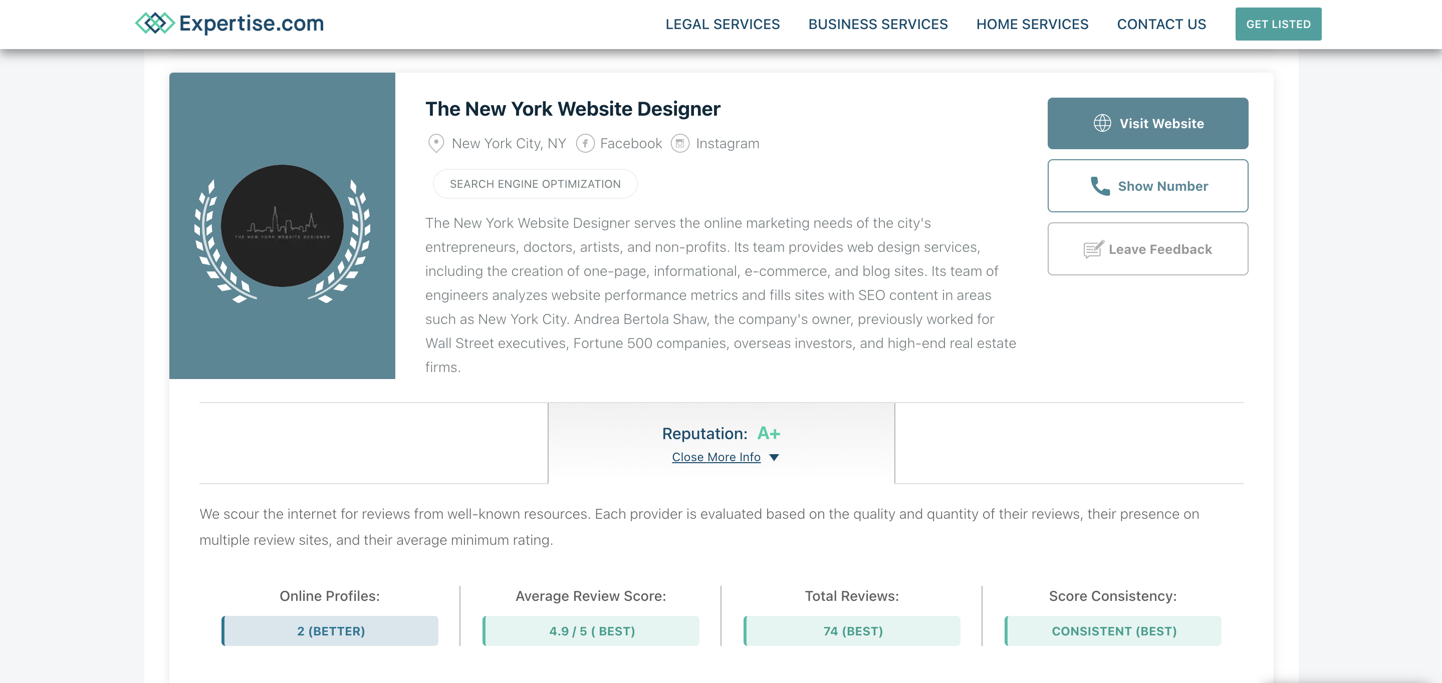 Best Web Designer in New York City